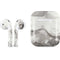 Marbleized Grey Apple AirPods Skin