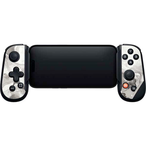 Marbleized Grey Backbone One for iPhone Game Controller Skin