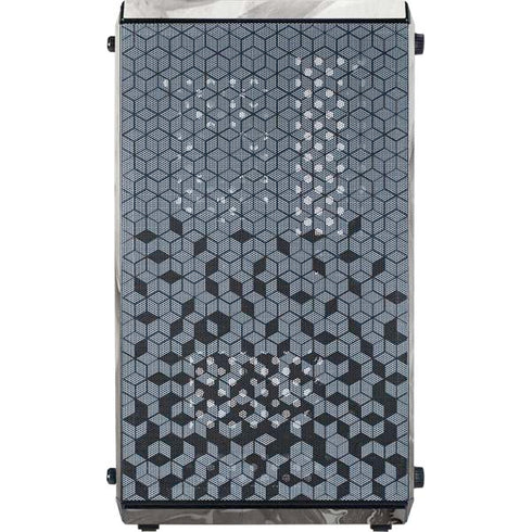 Marbleized Grey Cooler Master MasterBox Q300L Mini Tower Skin