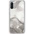Marbleized Grey Galaxy A10e Clear Case