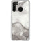 Marbleized Grey Galaxy A21 Clear Case