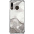 Marbleized Grey Galaxy A30 Clear Case