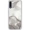 Marbleized Grey Galaxy A50 Clear Case