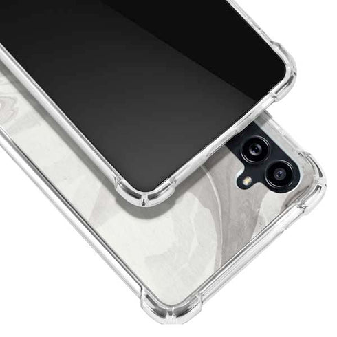 Marbleized Grey Galaxy A54 5G Clear Case