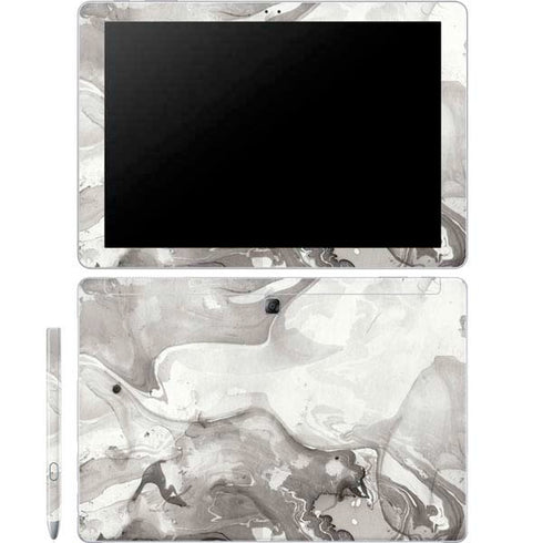 Marbleized Grey Galaxy Book 12in Skin