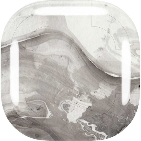 Marbleized Grey Galaxy Buds Live Skin