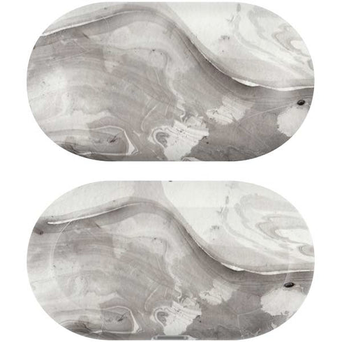 Marbleized Grey Galaxy Buds Plus Skin