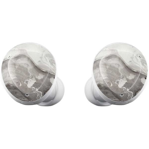 Marbleized Grey Galaxy Buds Plus Skin