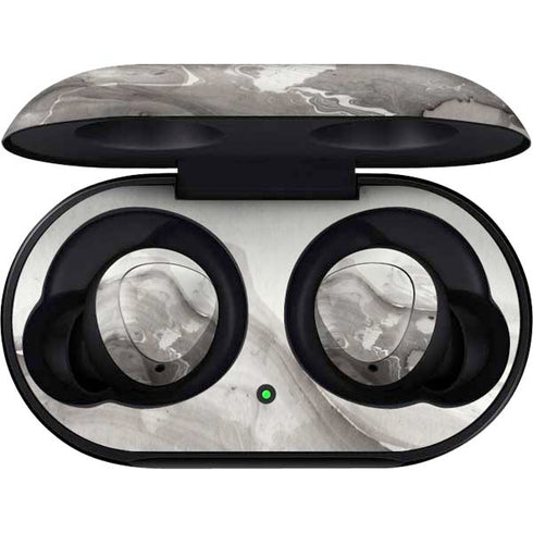Marbleized Grey Galaxy Buds Skin