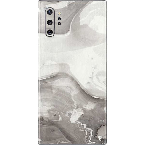 Marbleized Grey Galaxy Note 10 Plus Skin