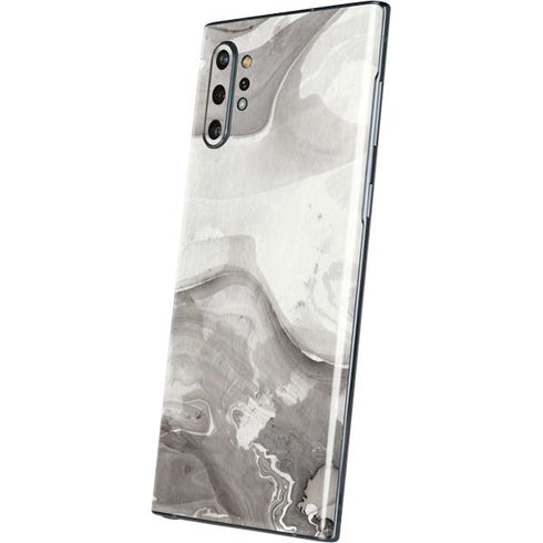 Marbleized Grey Galaxy Note 10 Plus Skin