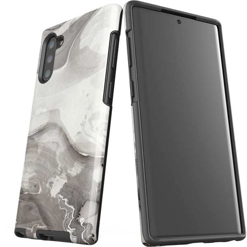 Marbleized Grey Galaxy Note 10 Pro Case