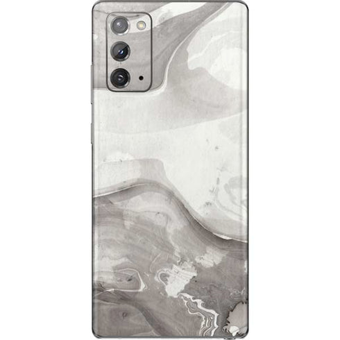 Marbleized Grey Galaxy Note20 5G Skin