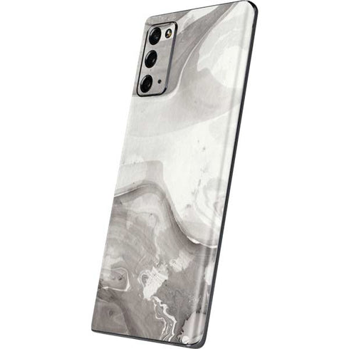 Marbleized Grey Galaxy Note20 5G Skin