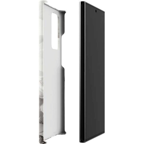 Marbleized Grey Galaxy Note20 Ultra 5G Lite Case