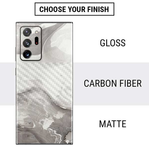 Marbleized Grey Galaxy Note20 Ultra 5G Skin