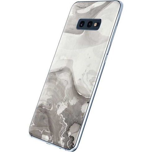 Marbleized Grey Galaxy S10e Skin