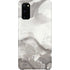 Marbleized Grey Galaxy S20 Lite Case