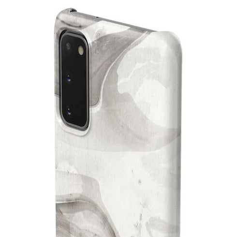 Marbleized Grey Galaxy S20 Lite Case