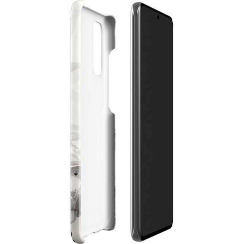 Marbleized Grey Galaxy S20 Lite Case