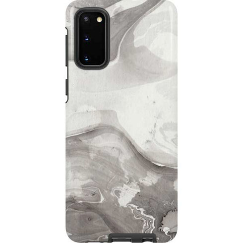Marbleized Grey Galaxy S20 Pro Case