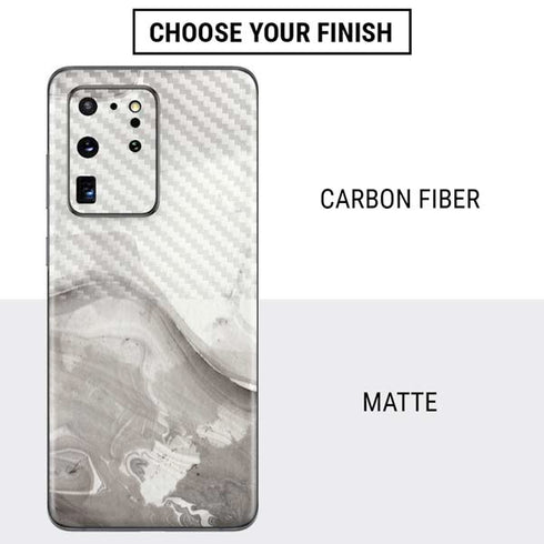 Marbleized Grey Galaxy S20 Ultra 5G Skin