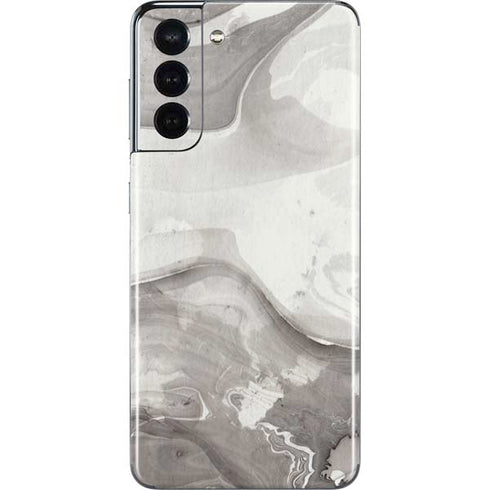 Marbleized Grey Galaxy S21 5G Skin