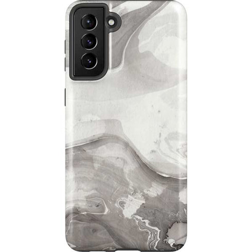 Marbleized Grey Galaxy S21 FE Pro Case