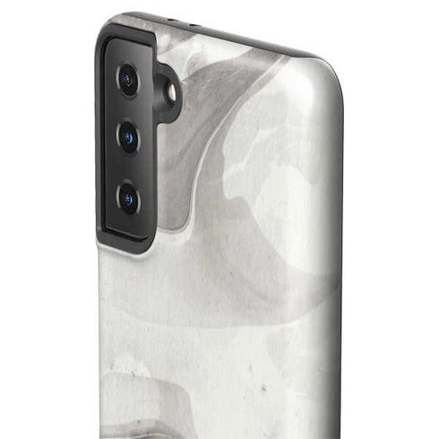 Marbleized Grey Galaxy S21 FE Pro Case