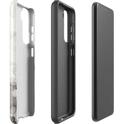Marbleized Grey Galaxy S21 FE Pro Case