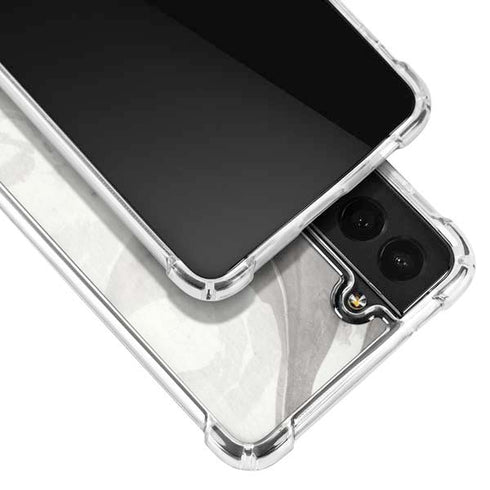 Marbleized Grey Galaxy S21 Plus 5G Clear Case