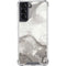 Marbleized Grey Galaxy S22 Clear Case