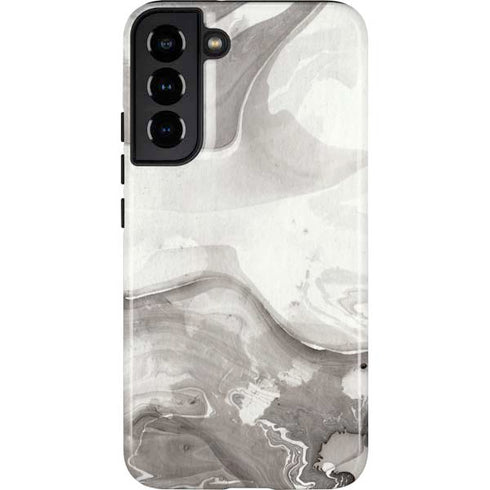 Marbleized Grey Galaxy S22 Plus Pro Case