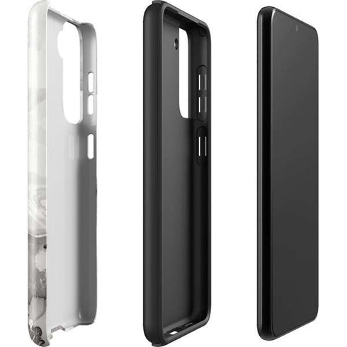 Marbleized Grey Galaxy S22 Pro Case