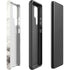Marbleized Grey Galaxy S22 Ultra Pro Case