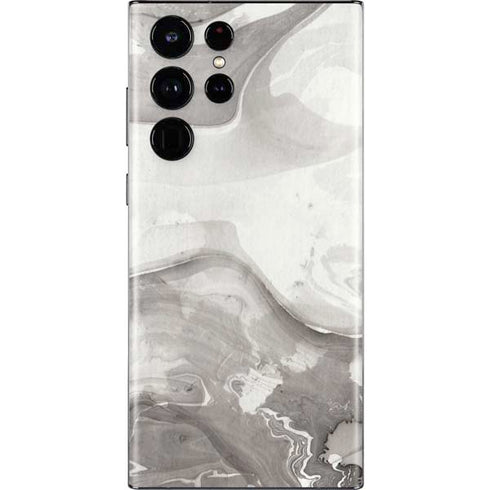 Marbleized Grey Galaxy S22 Ultra Skin