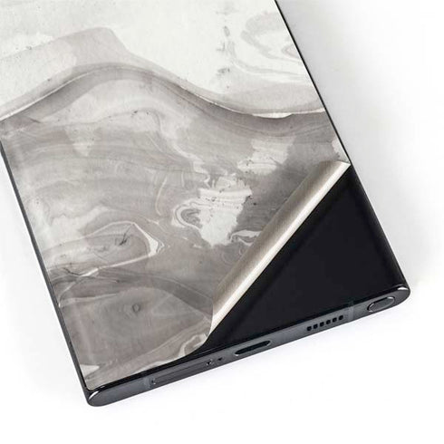 Marbleized Grey Galaxy S22 Ultra Skin