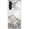 Marbleized Grey Galaxy S23 FE Clear Case