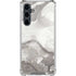 Marbleized Grey Galaxy S23 FE Clear Case