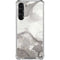 Marbleized Grey Galaxy S23 Plus Clear Case