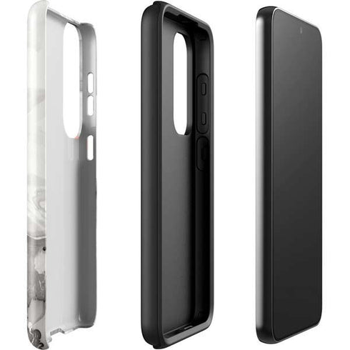 Marbleized Grey Galaxy S23 Plus Pro Case