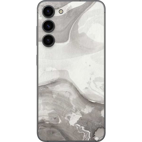 Marbleized Grey Galaxy S23 Plus Skin