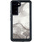Marbleized Grey Galaxy S23 Plus Waterproof Case