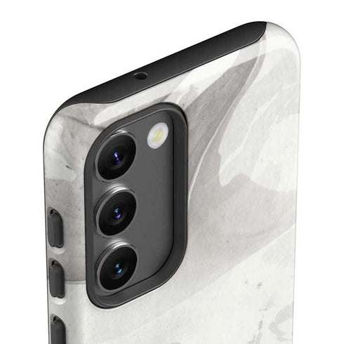 Marbleized Grey Galaxy S23 Pro Case