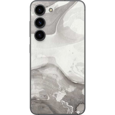 Marbleized Grey Galaxy S23 Skin