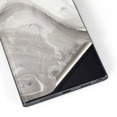 Marbleized Grey Galaxy S23 Ultra Skin
