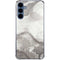 Marbleized Grey Galaxy S24 Clear Case