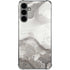 Marbleized Grey Galaxy S24 Plus Clear Case