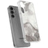 Marbleized Grey Galaxy S24 Plus Clear Case