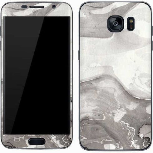 Marbleized Grey Galaxy S7 Skin